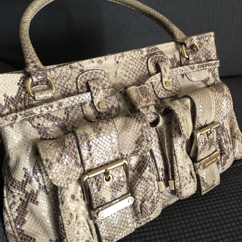 Michael Kors Python shoulder bag